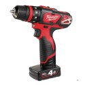 Milwaukee M12 BDDXKIT-202C Czarny, Czerwony 1,2 kg