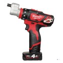 Milwaukee M12 BDDXKIT-202C Czarny, Czerwony 1,2 kg