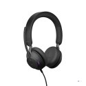 Jabra 24189-999-899 słuchawki/zestaw słuchawkowy Przewodowa Opaska na głowę Połączenia/muzyka USB Type-C Czarny