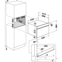 Kuchenka mikrofalowa Whirlpool AMW 730/WH (1000W; 31l; kolor biały)