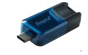 KINGSTON FLASH 128GB DataTraveler 80 M 200MB/s USB-C 3.2 Gen 1