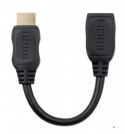 MANHATTAN PRZEDŁUŻACZ KABEL HDMI-HDMI 2.0 M/F 20CM