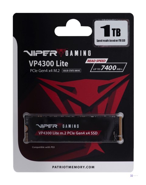 SSD Patriot Viper VP4300L M.2 PCI-Ex4 NVMe 1TB