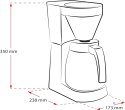 Ekspres przelewowy Melitta Easy II black