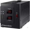 PowerWalker AVR 3000 SIV FR regulator napięcia 1 x gniazdo sieciowe 110-280 V Czarny