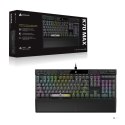 Corsair K70 MAX klawiatura Gaming USB US English Czarny