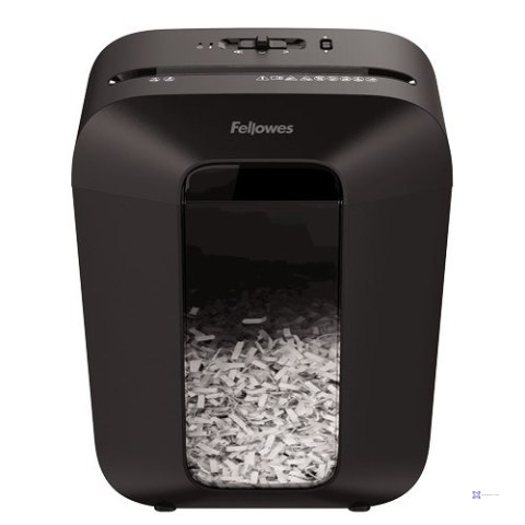 Fellowes Powershred LX50 niszczarka Rozdrabnianie przez cięcie cząstek Czarny