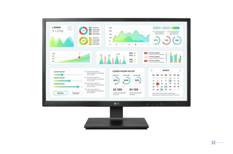 LG 24CK550Z-BP monitor komputerowy 60,5 cm (23.8") 1920 x 1080 px Full HD Czarny