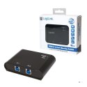 LogiLink UA0216 huby i koncentratory USB 3.2 Gen 1 (3.1 Gen 1) Type-B 5000 Mbit/s Czarny