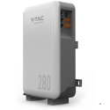 Magazyn energii V-TAC VESTWOODS VT-48280-W2 powerbank 14,33kWh 51,2V IP65 (SKU 11525) Szary