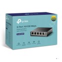 TP-Link TL-SF1005P Nie zarządzany Fast Ethernet (10/100) Obsługa PoE Czarny