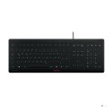 CHERRY Stream klawiatura Uniwersalne USB QWERTZ Niemiecki Czarny