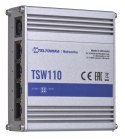 Switch TELTONIKA TSW110 5x RJ45 1000Mb/s, L2