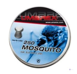 Śrut 5,5mm UMAREX Mosquito płaski 250szt (4.1920.1)