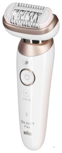 Depilator IPL BRAUN Silk-epil 9-011 3D, praca na sucho i mokro, Biały, Złoto