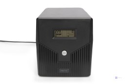 UPS Line-Ineractive LCD, 1500VA/900W2x12V/9Ah, AVR, 4xSCHUKO, USB, RS232, RJ45