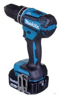 Makita DHP485RTJ wiertło 28500 RPM Zamek centralny 1,5 kg Czarny, Niebieski