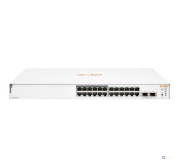 Aruba Instant On 1830 24G 12p Class4 PoE 2SFP 195W Zarządzany L2 Gigabit Ethernet (10/100/1000) Obsługa PoE 1U