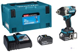 Makita DTW701RTJ wkrętak zasilany/zakrętark udarowy 1000 RPM Czarny, Niebieski