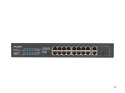 Lanberg Switch rack 19" POE+ 16x 100MB /2X COMBO GIGABIT ETHERNET 150W