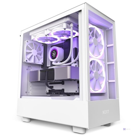 NZXT OBUDOWA H5 ELITE Z OKNEM BIAŁA CC-H51EW-01