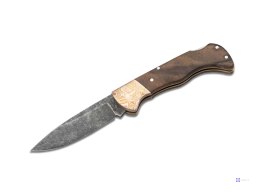 Nóż Böker Hunter Mokume Walnut Black Stonewash