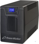 PowerWalker VI 2000 SCL FR Technologia line-interactive 2 kVA 1200 W 4 x gniazdo sieciowe