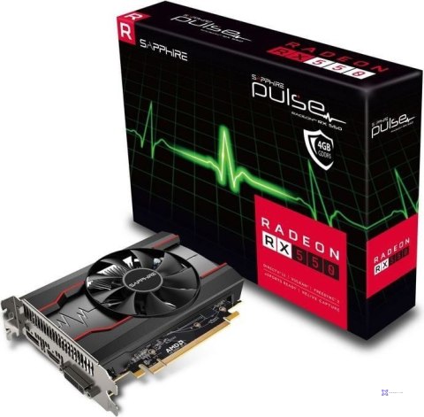 Karta graficzna SAPPHIRE Radeon RX 550 PULSE 4GB GDDR5 (WYPRZEDAŻ)