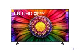 Telewizor LG 65UR80003LJ LED 65'' 4K Ultra HD WebOS 23 Dolby AC4 DVB-T2 Czarny