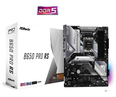 Płyta główna Asrock B650 PRO RS (WYPRZEDAŻ)