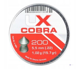 Śrut 5,5 mm UMAREX COBRA szpic molet. 200szt