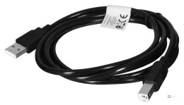 LANBERG KABEL USB-A(M) ->USB-B(M) 2.0 1.8M CZARNY