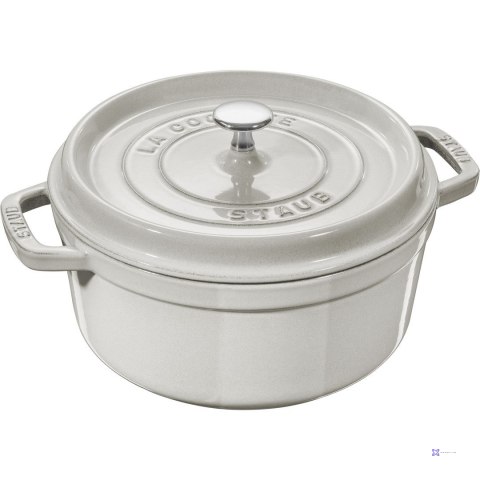 STAUB LA COCOTTE Garnek żeliwny okrągły 3.8 ltr, truflowy