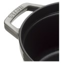 Staub 40509-312-0 garnek 5,25 l Okrągły Grafitowy, Szary