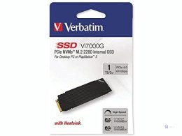 Dysk SSD Verbatim Vi7000G 1TB M.2 PCIe Gen4 NVME 2280 (7400/5500 MB/s)