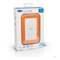 LaCie Rugged Mini zewnętrzny dysk twarde 2 TB 5400 RPM Micro-USB B 3.2 Gen 1 (3.1 Gen 1) Pomarańczowy, Srebrny