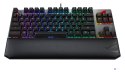 ASUS ROG Strix Scope NX TKL Deluxe klawiatura Gaming USB Niemiecki Czarny, Szary