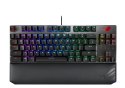 ASUS ROG Strix Scope NX TKL Deluxe klawiatura Gaming USB Niemiecki Czarny, Szary