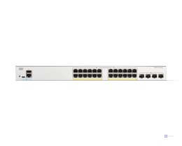 Cisco C1200-24P-4X łącza sieciowe Zarządzany L2/L3 Gigabit Ethernet (10/100/1000) Biały