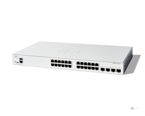 Cisco C1200-24T-4G łącza sieciowe Zarządzany L2/L3 Gigabit Ethernet (10/100/1000) Biały