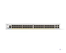 Cisco C1200-48P-4X łącza sieciowe Zarządzany L2/L3 Gigabit Ethernet (10/100/1000) Biały