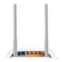 TP-Link TL-WR840N router bezprzewodowy Fast Ethernet Jedna częstotliwości (2,4 GHz) Szary, Biały