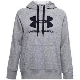 Bluza damska Under Armour Rival Fleece Logo Hoodie szara 1356318 035