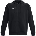 Bluza męska Under Armour Rival Fleece FZ Hoodie czarna 1379767 001