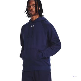 Bluza męska Under Armour Rival Fleece Hoodie granatowa 1379757 410 XL