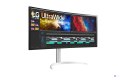 LG 38BQ85C-W monitor komputerowy 95,2 cm (37.5") 3840 x 1600 px Quad HD+ Biały