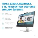 HP E24m G4 60,5 cm (23.8") 1920 x 1080 px monitor Full HD Czarny, Srebrny