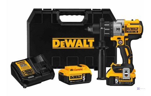 DeWALT DCD996P2 wiertło Zamek centralny 2,1 kg Czarny, Żółty