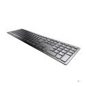 CHERRY KW 9100 SLIM klawiatura Uniwersalne RF Wireless + Bluetooth QWERTZ Niemiecki Czarny