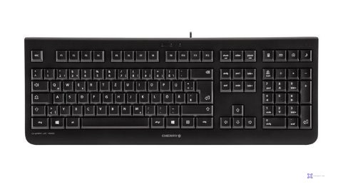 CHERRY KC 1000 klawiatura Uniwersalne USB AZERTY Belgijski Czarny